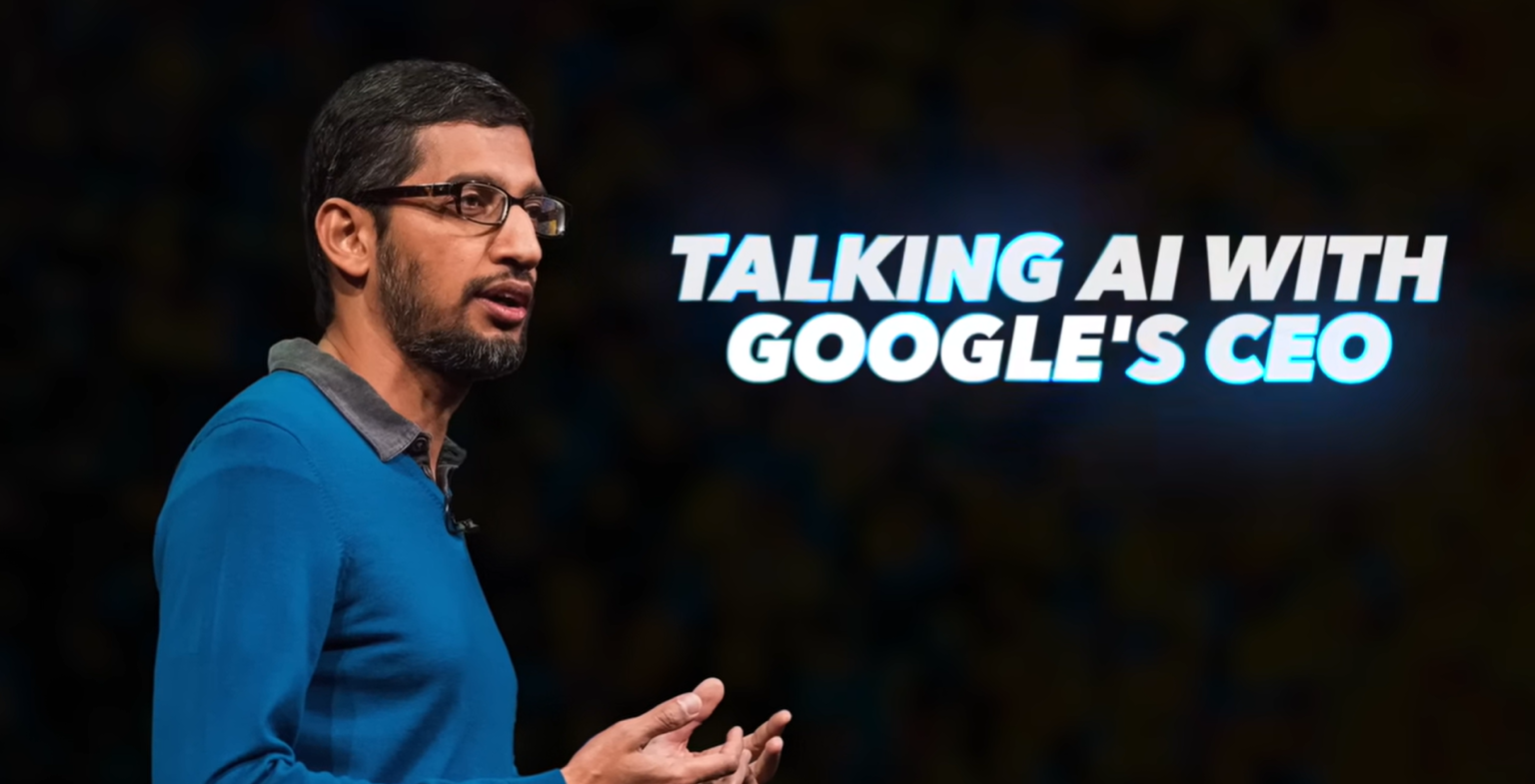 The Future of AI with GOOGLE CEO Sundar Pichai